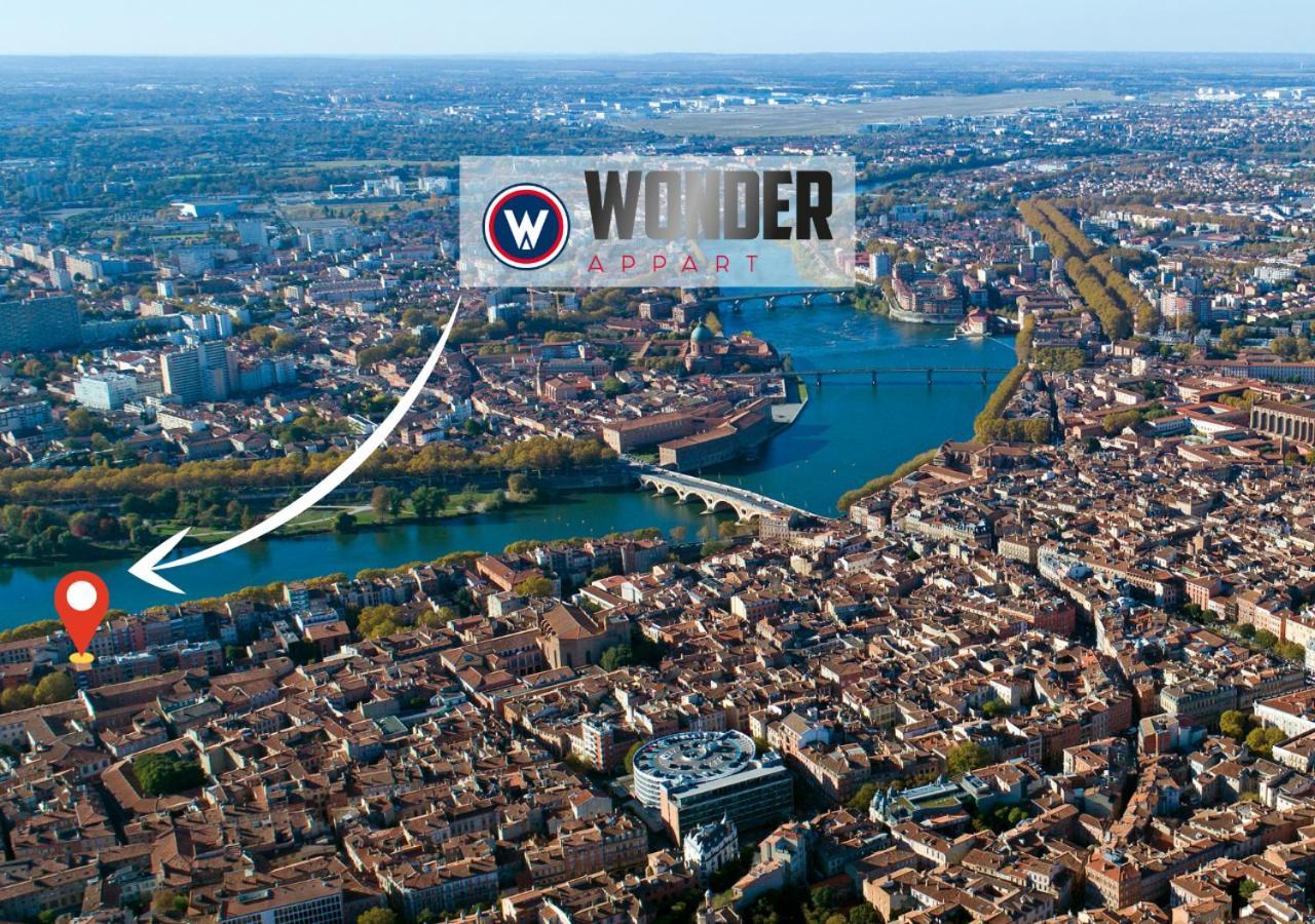 Wonder Appart' 402 - Vue Sur Garonne Toulouse Exterior photo
